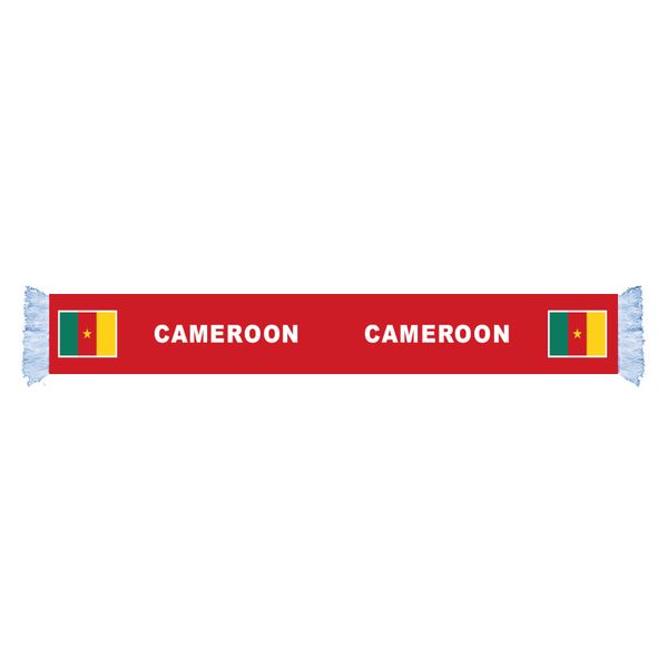 cameroon factory supply good price polyester satin flag scarf country nation football games fans scarf also can be customized
cameroon factory supply good price polyester satin flag scarf country nation football games fans scarf also can be customized