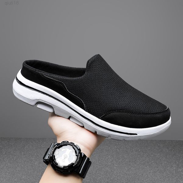 mens mesh breathable casual thick-soled slippers summer couple shoes large size loafers fashion shoes men y220818, Black
mens mesh breathable casual thick-soled slippers summer couple shoes large size loafers fashion shoes men y220818, Black