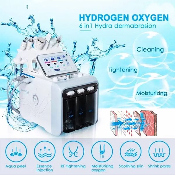 oxygen facial h2-o2 hydro dermabrasion water jet rf bio-lifting spa facial ance pore cleaner microdermabrasion machine skin care tools, Black;white
oxygen facial h2-o2 hydro dermabrasion water jet rf bio-lifting spa facial ance pore cleaner microdermabrasion machine skin care tools, Black;white