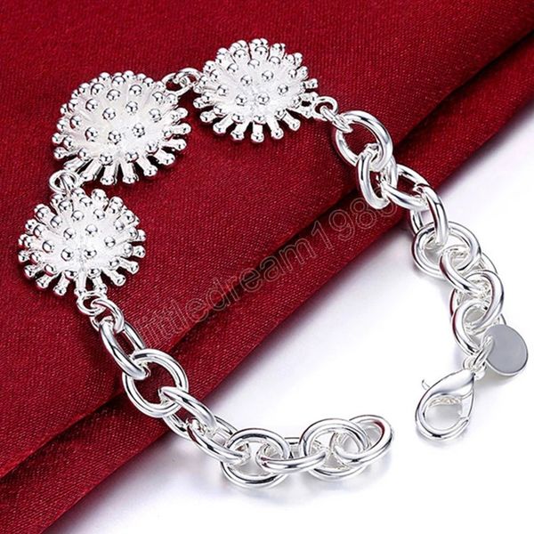925 sterling silver fireworks coral chain bracelet for woman charm wedding engagement fashion party jewelry, Black
925 sterling silver fireworks coral chain bracelet for woman charm wedding engagement fashion party jewelry, Black