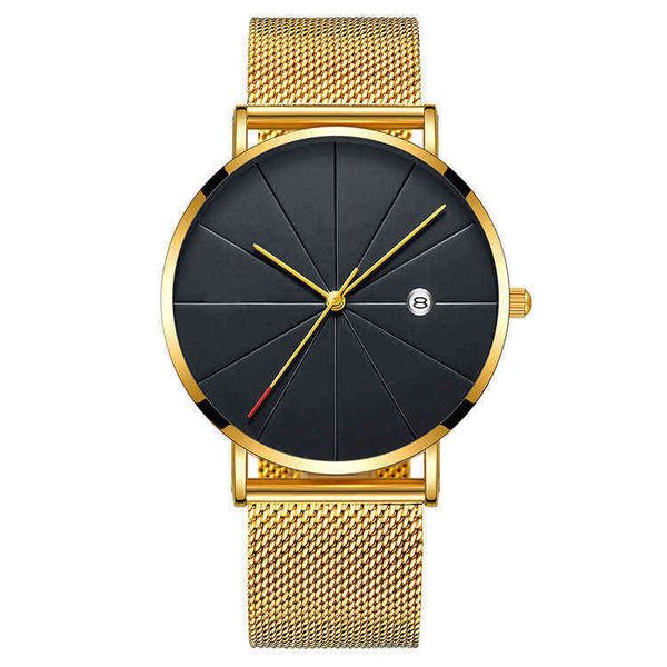 huiya06 simple temperament meter line calendar mesh belt men's watch, Slivery;brown
huiya06 simple temperament meter line calendar mesh belt men's watch, Slivery;brown