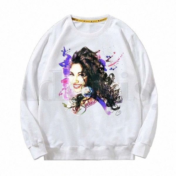 men's hoodies & sweatshirts vintage 90s inspired selena quintanilla trendy sweatshirt print trend mens clothes hip-hop male crewneck me, Black 
men's hoodies & sweatshirts vintage 90s inspired selena quintanilla trendy sweatshirt print trend mens clothes hip-hop male crewneck me, Black