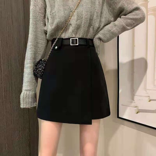 black women's autumn and winter short skirt high waist a line skirt woman skirts faldas jupe 220818
black women's autumn and winter short skirt high waist a line skirt woman skirts faldas jupe 220818