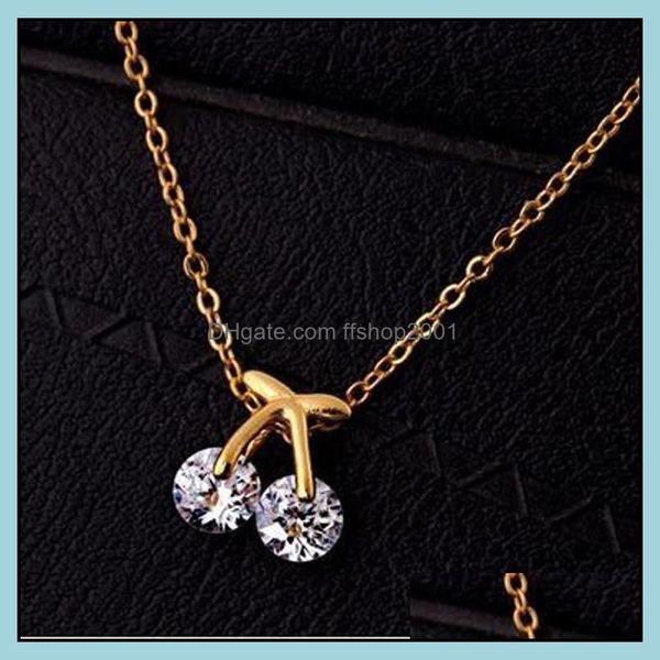 pendant necklaces cute gold fashion women collares 18k gold/white plated slide pendants jewelry with chain gros collier fe ffshop2001 dhwt0, Silver
pendant necklaces cute gold fashion women collares 18k gold/white plated slide pendants jewelry with chain gros collier fe ffshop2001 dhwt0, Silver