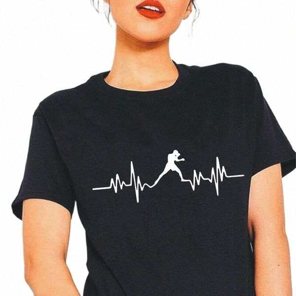 summer funny heartbeat boxing t shirt women plus size boxer t-shirt fashion casual tee femme camiseta mujer women's u1eb#, White
summer funny heartbeat boxing t shirt women plus size boxer t-shirt fashion casual tee femme camiseta mujer women's u1eb#, White