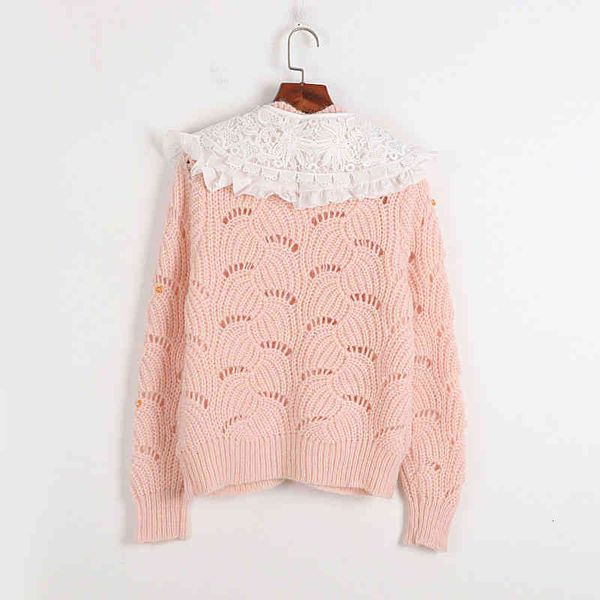 women's sweaters sweet flower detachable lace collar single breasted coat female autumn winter doll thick sweater 88sj, White;black
women's sweaters sweet flower detachable lace collar single breasted coat female autumn winter doll thick sweater 88sj, White;black