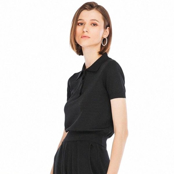 verlena cropped summer knitted t-shirt turn-down collar short sleeve ice cotton button closure black tees thin knitwear women's z3az#, White
verlena cropped summer knitted t-shirt turn-down collar short sleeve ice cotton button closure black tees thin knitwear women's z3az#, White