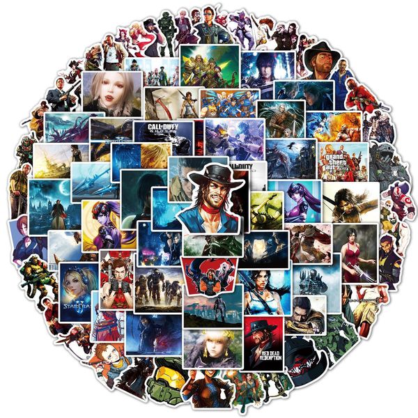 100pcs mixed car stickers game series for skateboard lappad bicycle motorcycle helmet guitar ps4 phone decal pvc sticker
100pcs mixed car stickers game series for skateboard lappad bicycle motorcycle helmet guitar ps4 phone decal pvc sticker