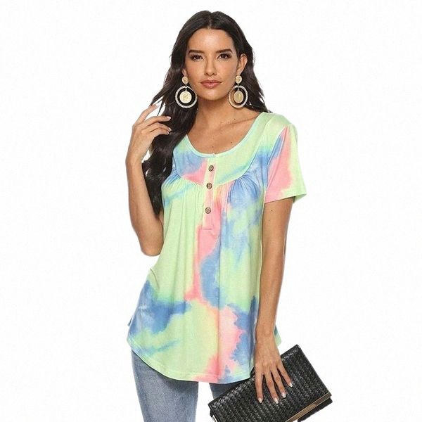 women's t-shirt plus size women t shirt 2021 summer tie-dye o-neck short sleeve loose casual streetwear tee femme s23z#, White
women's t-shirt plus size women t shirt 2021 summer tie-dye o-neck short sleeve loose casual streetwear tee femme s23z#, White