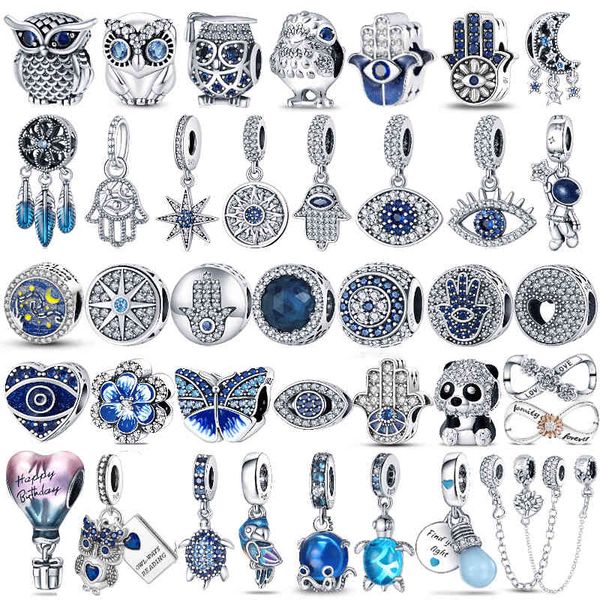 charms plata de ley 925 original evil eye owl air balloon blue for pandora' bracelet diy jewelry making, Silver
charms plata de ley 925 original evil eye owl air balloon blue for pandora' bracelet diy jewelry making, Silver