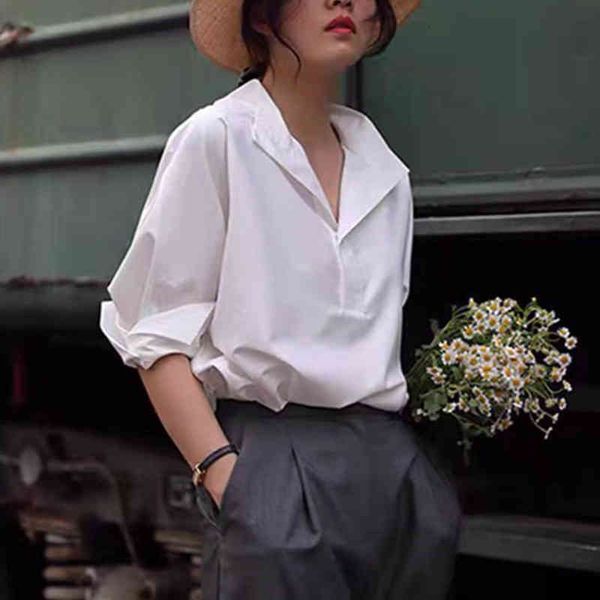casual dresses summer lapel 7-sleeve shirt women's loose design sense small versatile anti wrinkle drape mdd0, Black;gray
casual dresses summer lapel 7-sleeve shirt women's loose design sense small versatile anti wrinkle drape mdd0, Black;gray