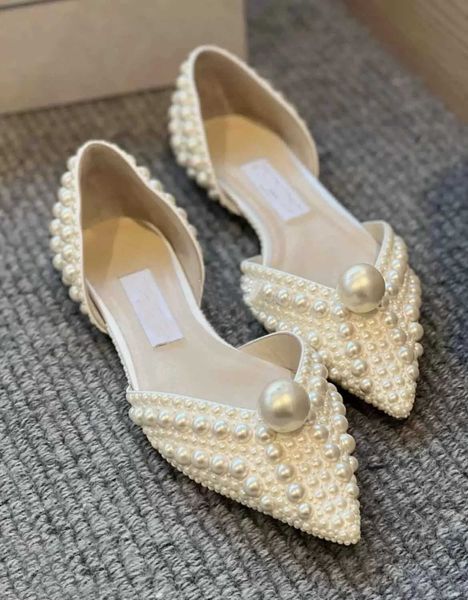 2022 perfect evening sabine sandals flat white satin pumps with all-over pearl embellishment romantic & elegant wedding bridal dress evening, Black
2022 perfect evening sabine sandals flat white satin pumps with all-over pearl embellishment romantic & elegant wedding bridal dress evening, Black