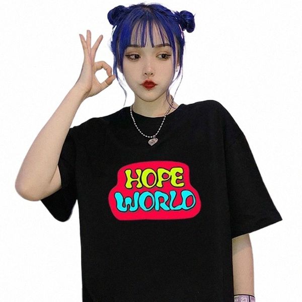 summer short sleeve hope earth letters print black white casual korean cute large t-shirt women women's p2vs#
summer short sleeve hope earth letters print black white casual korean cute large t-shirt women women's p2vs#