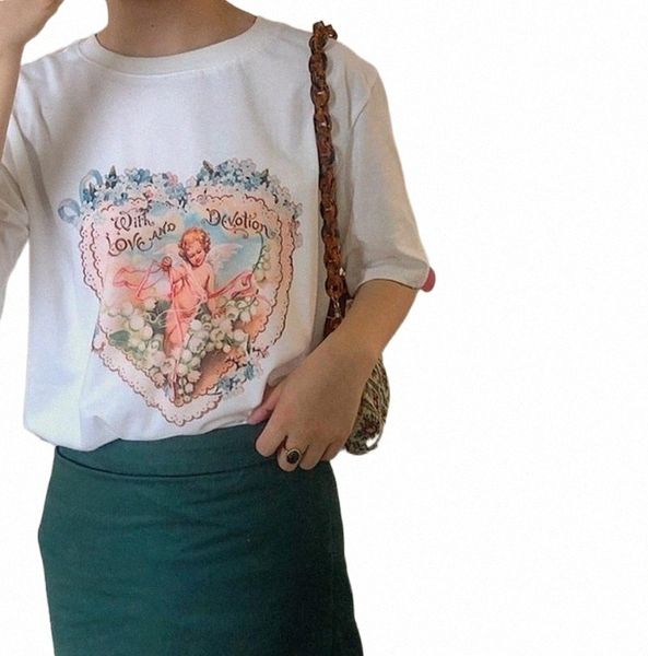 women's t-shirt starqueen-jbh angel with devotion and love white t shirt retro-white french girl wreath cotton r5yt#
women's t-shirt starqueen-jbh angel with devotion and love white t shirt retro-white french girl wreath cotton r5yt#