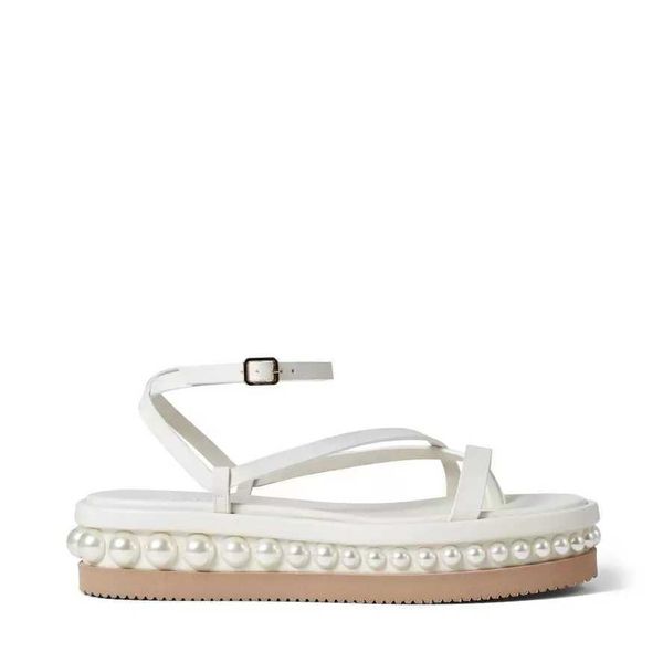 summer style pine sandals shoes women platform wedges flat latte vachetta leather black white pearl embellishment comfort working gladiator
summer style pine sandals shoes women platform wedges flat latte vachetta leather black white pearl embellishment comfort working gladiator