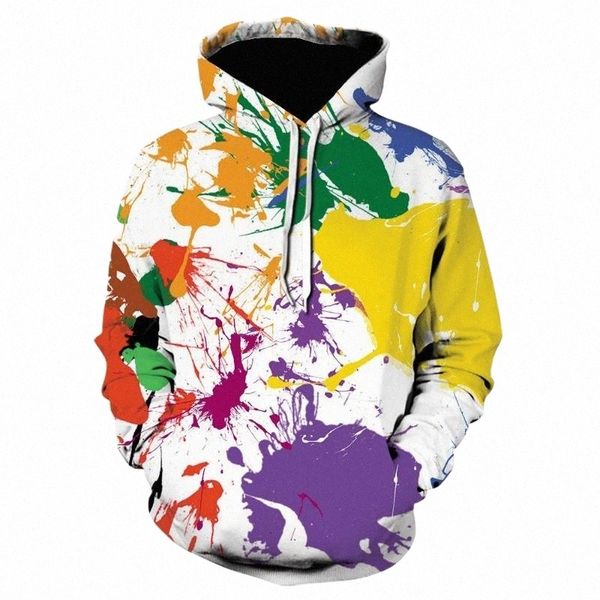 men's hoodies & sweatshirts hoodie coats plus size 3d men colorful paint splatter printed 2021 casual hip hop streetwear pullovers v4uy, Black
men's hoodies & sweatshirts hoodie coats plus size 3d men colorful paint splatter printed 2021 casual hip hop streetwear pullovers v4uy, Black