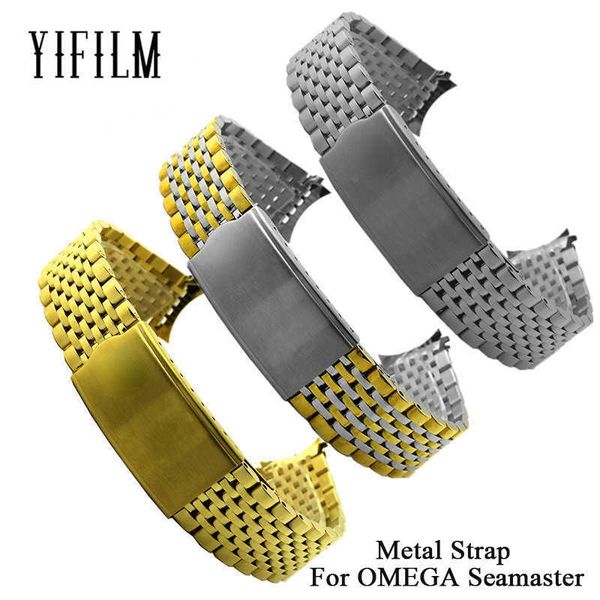 metal strap for omega seamaster nine beads watchband stainless steel bracelet durable wristband watch accessories 18mm 19mm 20mm, Black;brown
metal strap for omega seamaster nine beads watchband stainless steel bracelet durable wristband watch accessories 18mm 19mm 20mm, Black;brown