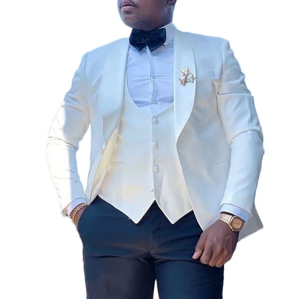 ivory wedding tuxedos suits for men 3 piece shawl lapel costume mariage homme blazer jacket tuxedos groom wear coat vest pant, Black;gray
ivory wedding tuxedos suits for men 3 piece shawl lapel costume mariage homme blazer jacket tuxedos groom wear coat vest pant, Black;gray