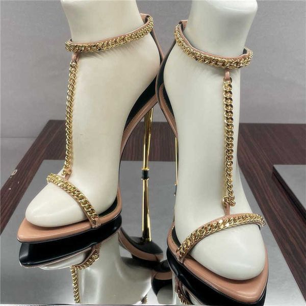 lady summer women sandals nude leather peep toe super thin heels t strappy elegant women pumps stiletto wedding shoes, Black
lady summer women sandals nude leather peep toe super thin heels t strappy elegant women pumps stiletto wedding shoes, Black