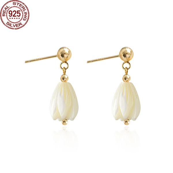 charm 925 silver ear nail bell orchid shell pl rings tide net red antique style hooks women friendship, Golden
charm 925 silver ear nail bell orchid shell pl rings tide net red antique style hooks women friendship, Golden
