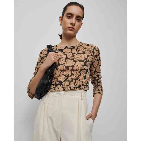 women's knits tees hungary nanu bottomed shirt women's printed round neck long sleeve thin spring summer q9n1, White
women's knits tees hungary nanu bottomed shirt women's printed round neck long sleeve thin spring summer q9n1, White