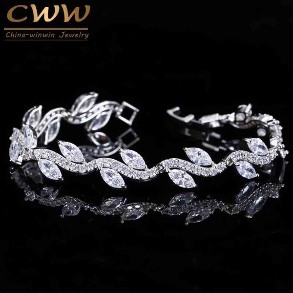 bracelet bangle designer cwwzircons white gold color women cubic zirconia leaf shaped fashion bridal wedding party jewelry bracelets cb099, Black
bracelet bangle designer cwwzircons white gold color women cubic zirconia leaf shaped fashion bridal wedding party jewelry bracelets cb099, Black