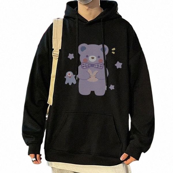 men's hoodies & sweatshirts catbear print oversized hooded sweatshirt men women hip hop hoodie classic hoody pullover clothes couple j, Black
men's hoodies & sweatshirts catbear print oversized hooded sweatshirt men women hip hop hoodie classic hoody pullover clothes couple j, Black