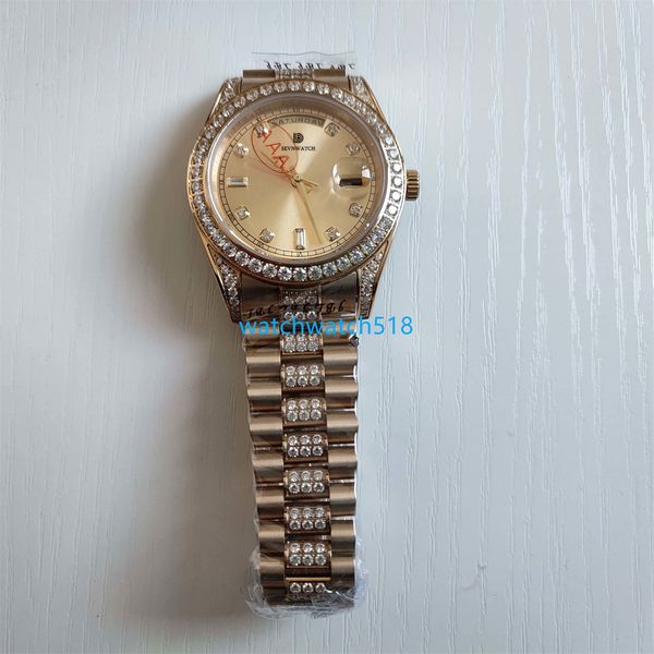gw factory 2022 new mens watch 218348 diamond bezel 18k yellow gold 41mm stainless steel automatic sapphire glass waterproof fashion wristwa, Slivery;brown
gw factory 2022 new mens watch 218348 diamond bezel 18k yellow gold 41mm stainless steel automatic sapphire glass waterproof fashion wristwa, Slivery;brown