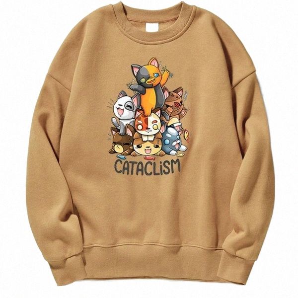 men's hoodies & sweatshirts many cats cataclism women jumper pullover hoodie streetwear cute winter autumn hoody crewneck 43my#, Black
men's hoodies & sweatshirts many cats cataclism women jumper pullover hoodie streetwear cute winter autumn hoody crewneck 43my#, Black