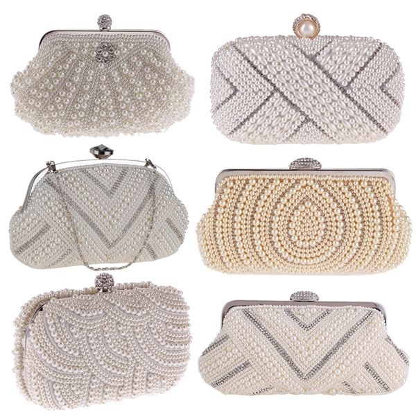 beaded party women evening bags hollow out style diamonds day clutch pearl shoulder chain wedding purse 220818
beaded party women evening bags hollow out style diamonds day clutch pearl shoulder chain wedding purse 220818
