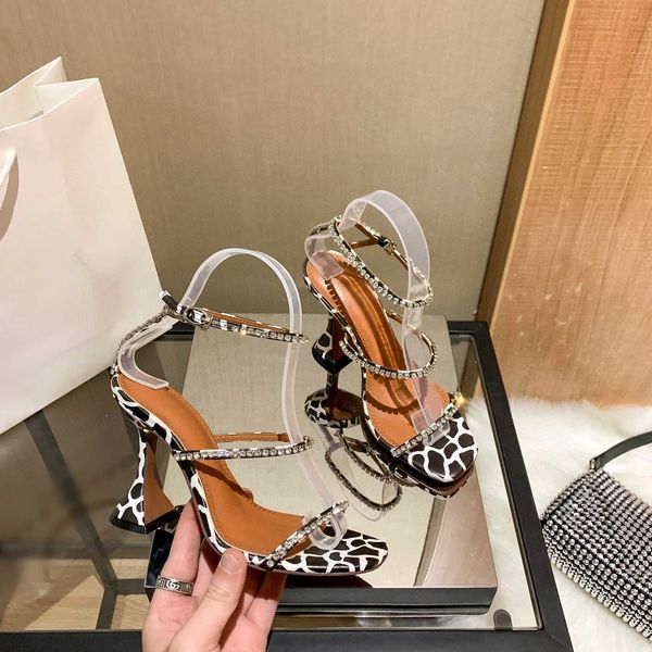 casual designer lady fashion women sandals leopard crystal strass strappy peep toe stiletto high heels slingback shoes zapatos mujer, Black
casual designer lady fashion women sandals leopard crystal strass strappy peep toe stiletto high heels slingback shoes zapatos mujer, Black