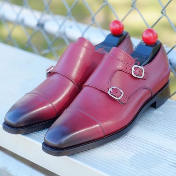 Men Elegant Monk Shoes Solid Color PU Classic Three-stage Double Buckle Fashion Business Casual Wedding Party Daily Dress Shoes, Clear
Men Elegant Monk Shoes Solid Color PU Classic Three-stage Double Buckle Fashion Business Casual Wedding Party Daily Dress Shoes, Clear