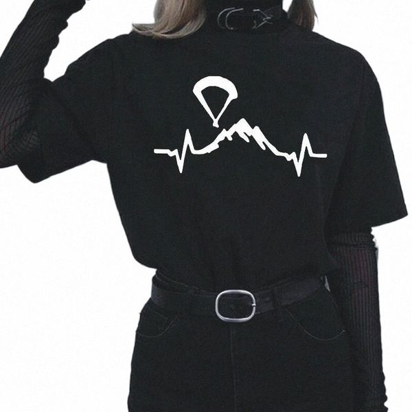 paragliding heartbeat t-shirts tee shirt femme fashion skydiving adventure short sleeve t women casual camiseta mujer women's t-shirt, White
paragliding heartbeat t-shirts tee shirt femme fashion skydiving adventure short sleeve t women casual camiseta mujer women's t-shirt, White
