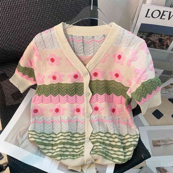 women's sweaters heavy industry flower hollow out celebrity temperament foreign style jacquard short sleeve knitted cardigan small coat, White;black
women's sweaters heavy industry flower hollow out celebrity temperament foreign style jacquard short sleeve knitted cardigan small coat, White;black
