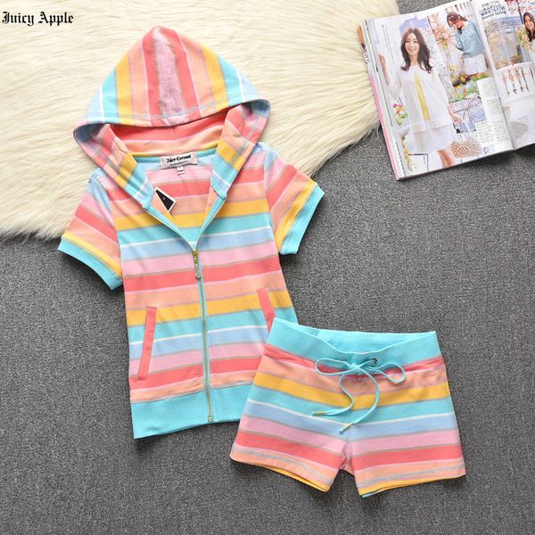 juicy apple tracksuit set woman 2 pieces summer women zip hooded jacket casual female clothing tracksuit pockets loose shorts, Gray
juicy apple tracksuit set woman 2 pieces summer women zip hooded jacket casual female clothing tracksuit pockets loose shorts, Gray