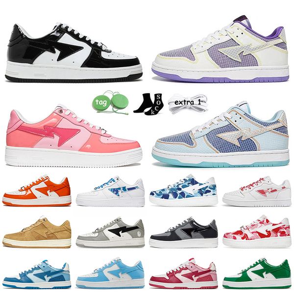 sk8 sta designer running shoes black color camo combo pink white unions la women mens sneakers beige suede green sports trainers size 36-45
sk8 sta designer running shoes black color camo combo pink white unions la women mens sneakers beige suede green sports trainers size 36-45