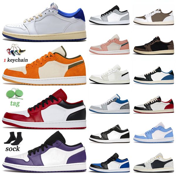 2022 fashion jumpman 1s 1 low basketball shoes cactus jack white blue ceramic black toe court purple reverse mocha light smoke grey mens wom
2022 fashion jumpman 1s 1 low basketball shoes cactus jack white blue ceramic black toe court purple reverse mocha light smoke grey mens wom