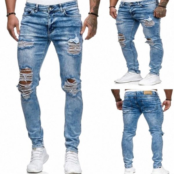 2021 new arrival european streetwear pencil jeans trouser ripped biker skinny jeans men men's1 x0de#, Blue
2021 new arrival european streetwear pencil jeans trouser ripped biker skinny jeans men men's1 x0de#, Blue