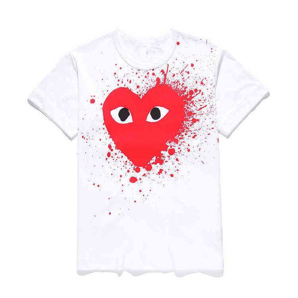 others apparelheyplay fashion brand peach heart t-shirt men's and women's pure cotton round neck love short sleeve splash ink big, Black;white
others apparelheyplay fashion brand peach heart t-shirt men's and women's pure cotton round neck love short sleeve splash ink big, Black;white