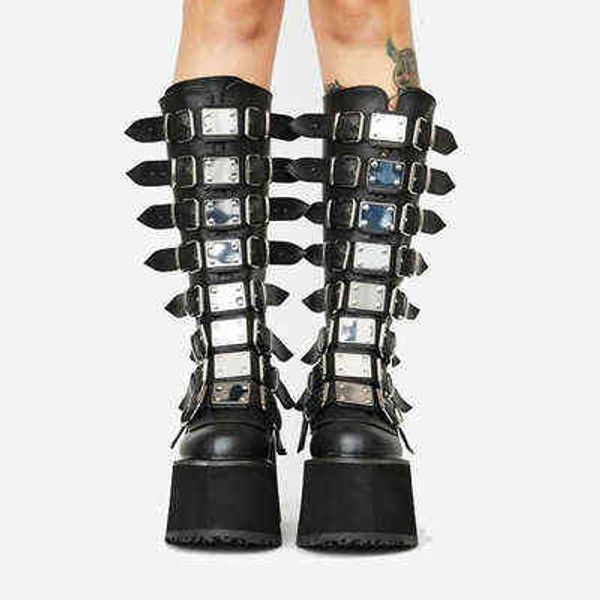 boots women knee high gothic platform 2022 climbing punk winter martin black heels ladies shoes plus size 41 42 43 220805
boots women knee high gothic platform 2022 climbing punk winter martin black heels ladies shoes plus size 41 42 43 220805