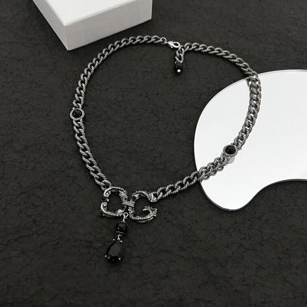 fashion new designed black retro necklace bracelets earring hoops g letters shiny non-fading 18k gold plated women necklace designer jewelry, Golden;silver
fashion new designed black retro necklace bracelets earring hoops g letters shiny non-fading 18k gold plated women necklace designer jewelry, Golden;silver
