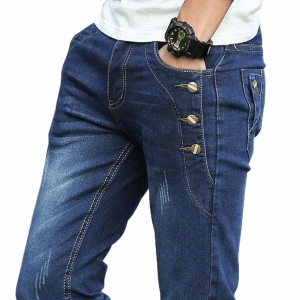 men's jeans spring and autumn gray snowflake youth stretch slim pants all-match i0k4#, Blue
men's jeans spring and autumn gray snowflake youth stretch slim pants all-match i0k4#, Blue