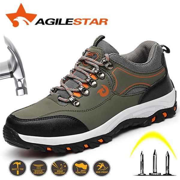 men safety shoes steel toe work shoes for men anti-smashing puncture proof construction breathable sneaker 201019, Black;brown
men safety shoes steel toe work shoes for men anti-smashing puncture proof construction breathable sneaker 201019, Black;brown