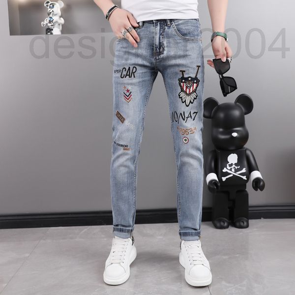 men's jeans designer spring / summer 2022 new high-end jeans men's net red tiktok same embroidery slim fit feet trendy pants vzb8, Blue
men's jeans designer spring / summer 2022 new high-end jeans men's net red tiktok same embroidery slim fit feet trendy pants vzb8, Blue