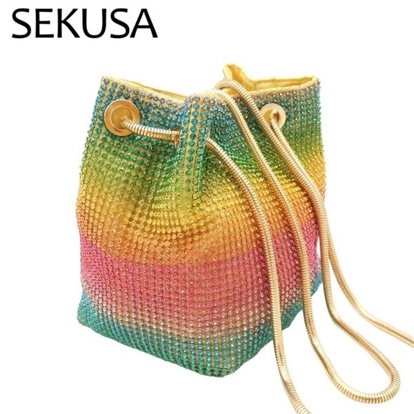 rainbow women mini chain shoulder purses and handbags crystal clutch evening bags party crossbody bag 220818
rainbow women mini chain shoulder purses and handbags crystal clutch evening bags party crossbody bag 220818