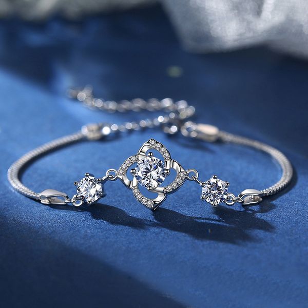 new lucky leaves chain bracelet 925 sterling women s925 elegant zircon designer bracelets jewelry gifts for female, Black
new lucky leaves chain bracelet 925 sterling women s925 elegant zircon designer bracelets jewelry gifts for female, Black