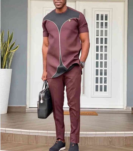 tracksuits summer men's clothing for man shirts and pants 2 piece patchwork short sleeves round neck men fashion casual suit -4xl kdaz, Gray
tracksuits summer men's clothing for man shirts and pants 2 piece patchwork short sleeves round neck men fashion casual suit -4xl kdaz, Gray