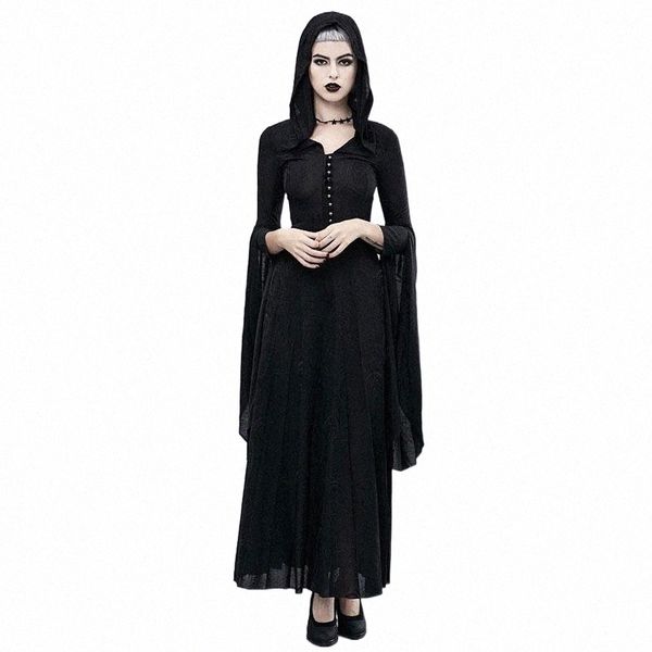 casual dresses pun gothic corzzet black long sleeves hooded dress women burlesque halloween cospaly costume steampunk party clothing 2399#, Black;gray
casual dresses pun gothic corzzet black long sleeves hooded dress women burlesque halloween cospaly costume steampunk party clothing 2399#, Black;gray