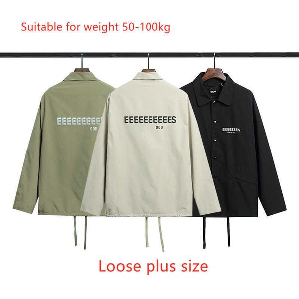 summer 2022 men's jacket european and american trend thin designer loose plus-size coat fashion exercise outerwear, Black;brown
summer 2022 men's jacket european and american trend thin designer loose plus-size coat fashion exercise outerwear, Black;brown