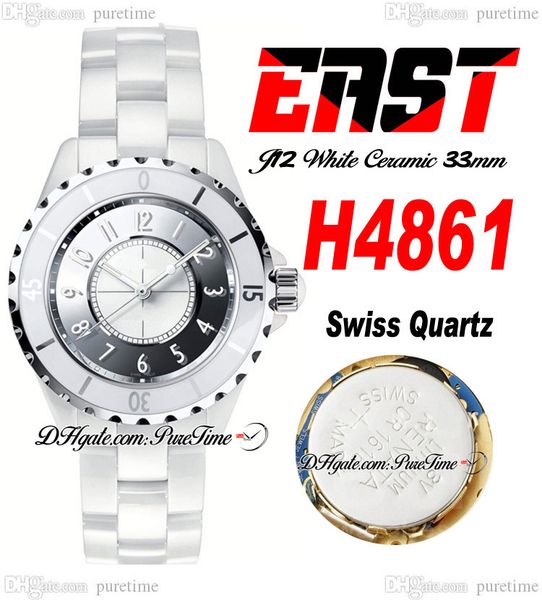 east j13 33mm h4861 swiss quartz ladies watch korea ceramic collector mirror white dial number markers ceramics bracelet super edition women, Slivery;brown
east j13 33mm h4861 swiss quartz ladies watch korea ceramic collector mirror white dial number markers ceramics bracelet super edition women, Slivery;brown